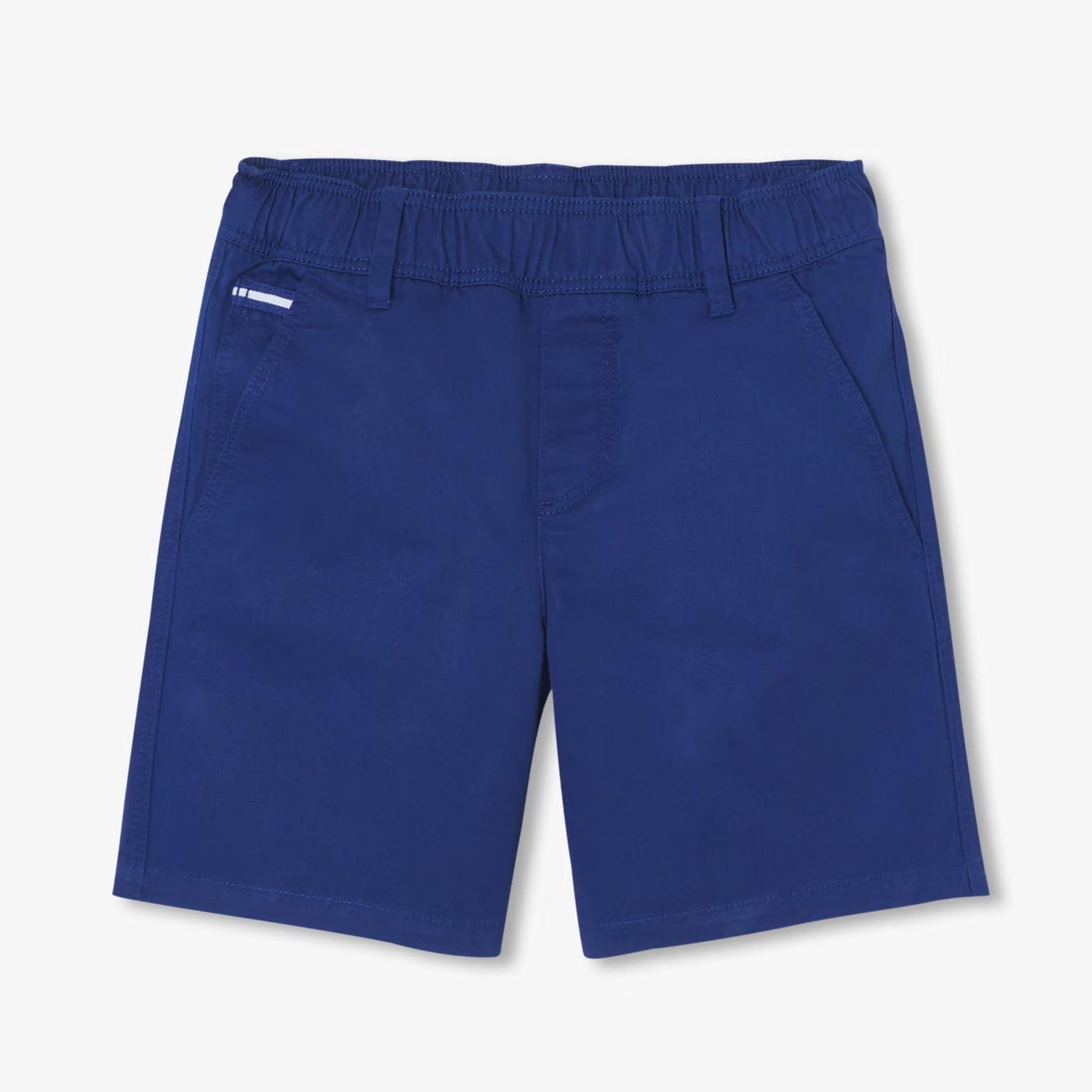 Βερμούδες για αγόρια σε βαμβακερό twill - σκούρο μπλε