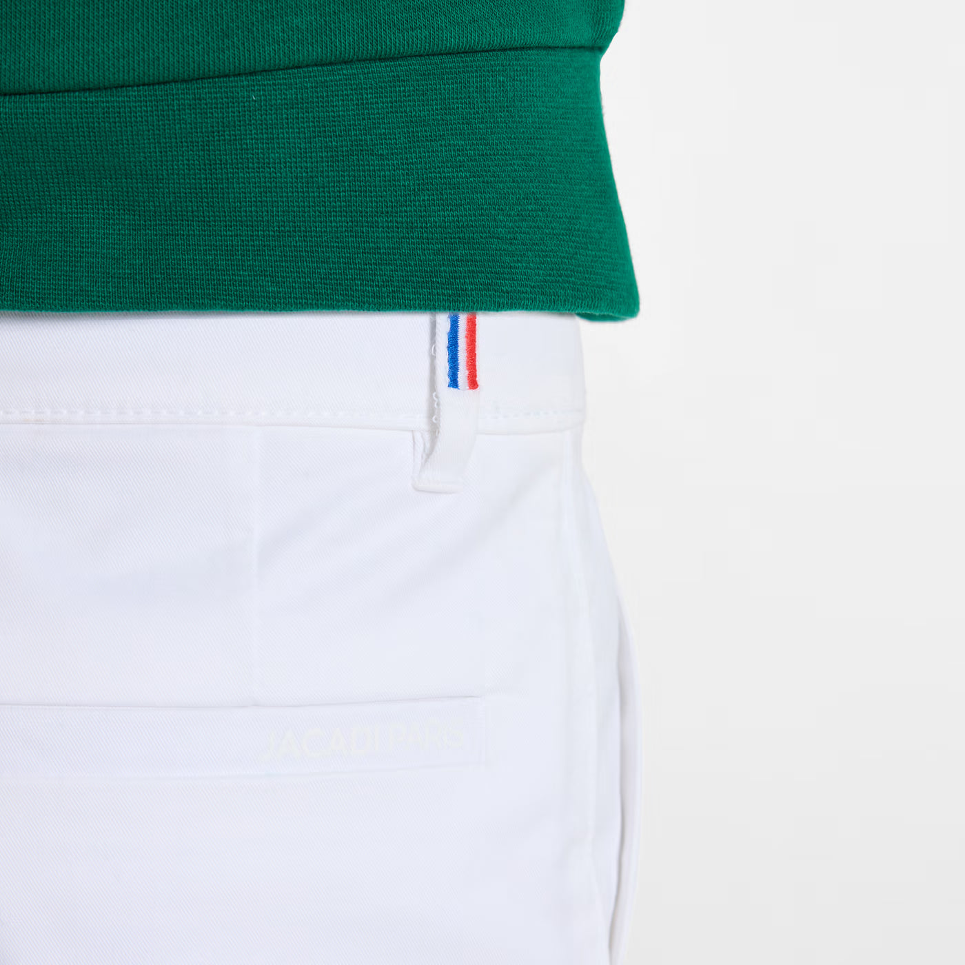 Βερμούδες για αγόρια από βαμβακερό twill - λευκό jacadi