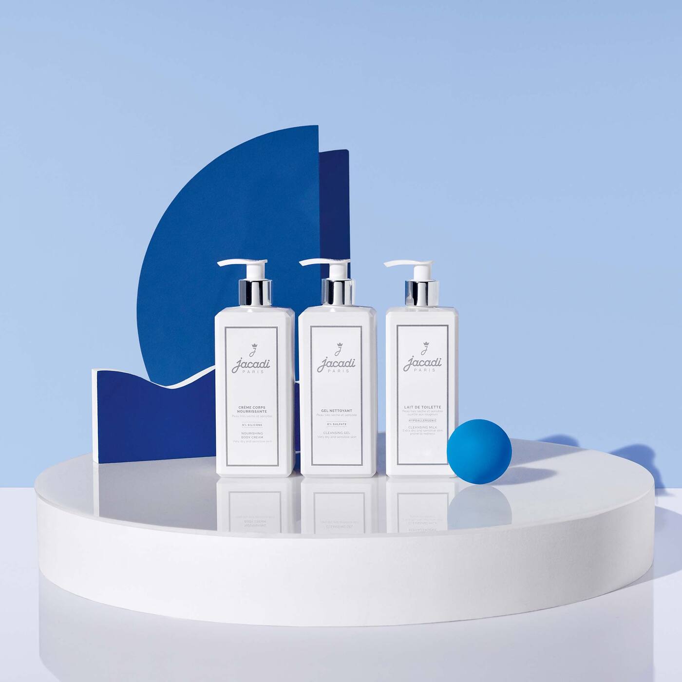 Θρεπτική κρέμα σώματος 400 ml - λευκό jacadi