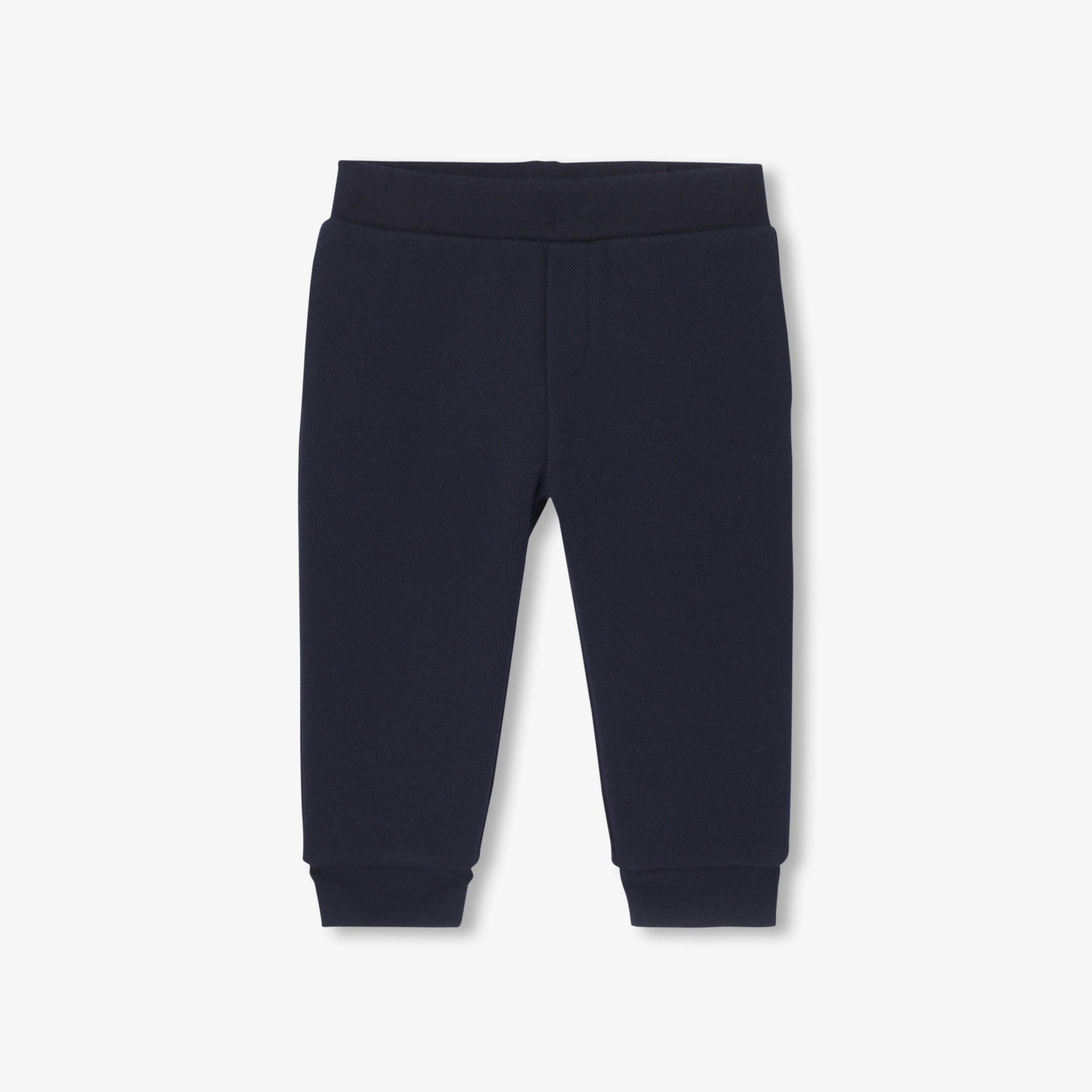 Baby joggers in quilted knit