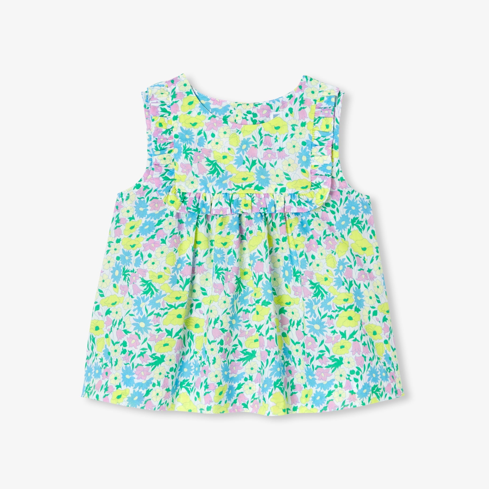 Baby girl blouse in Liberty fabric
