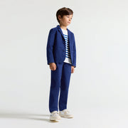 Ελαφρύ παντελόνι chino από twill για αγόρια - μπλε
