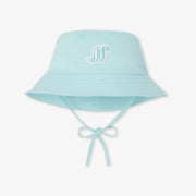 Βρεφικό καπέλο bucket σε βαμβακερό twill - γαλάζιο