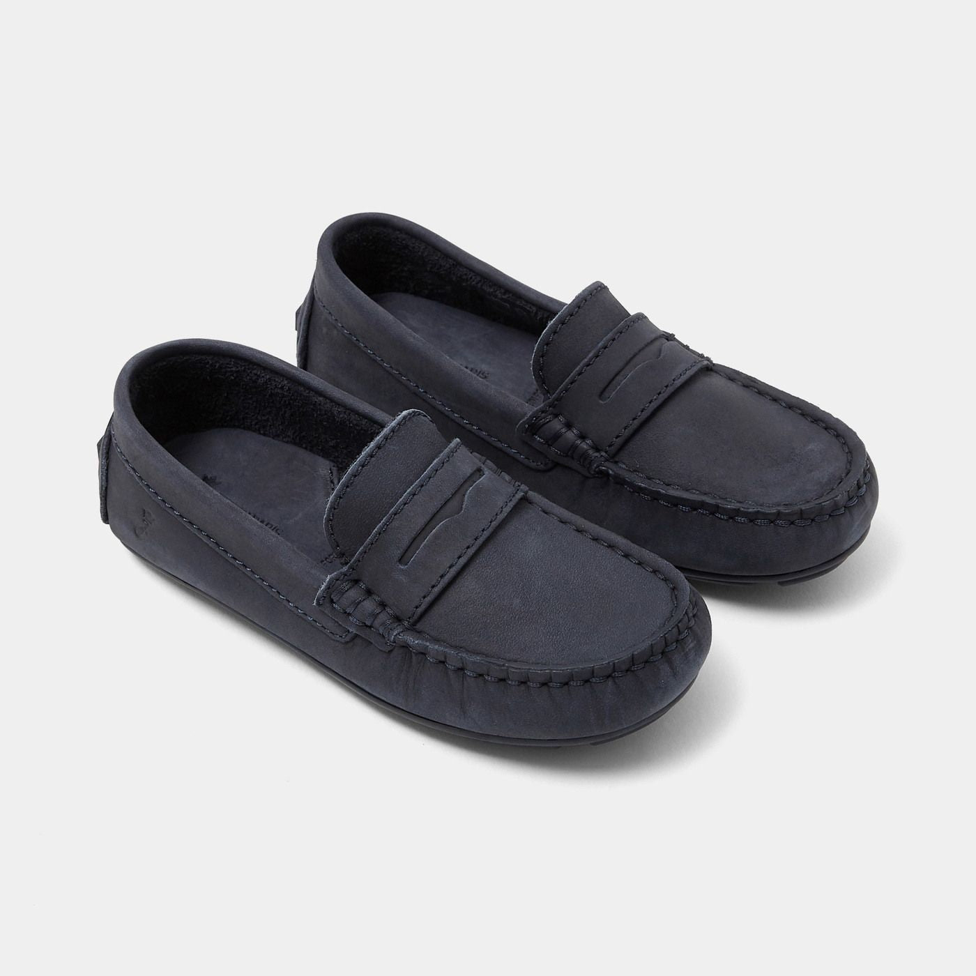 Μοκασίνια nubuck για αγόρια - μπλε jacadi