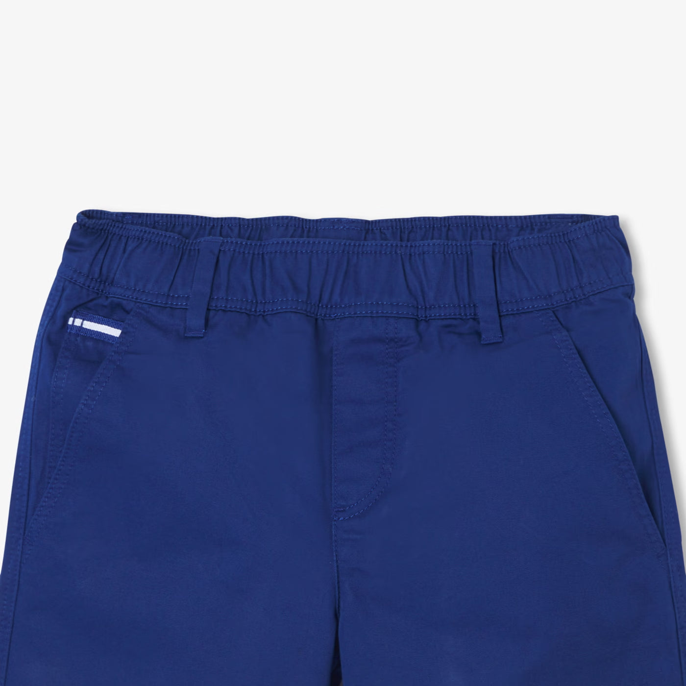 Βερμούδες για αγόρια σε βαμβακερό twill - σκούρο μπλε