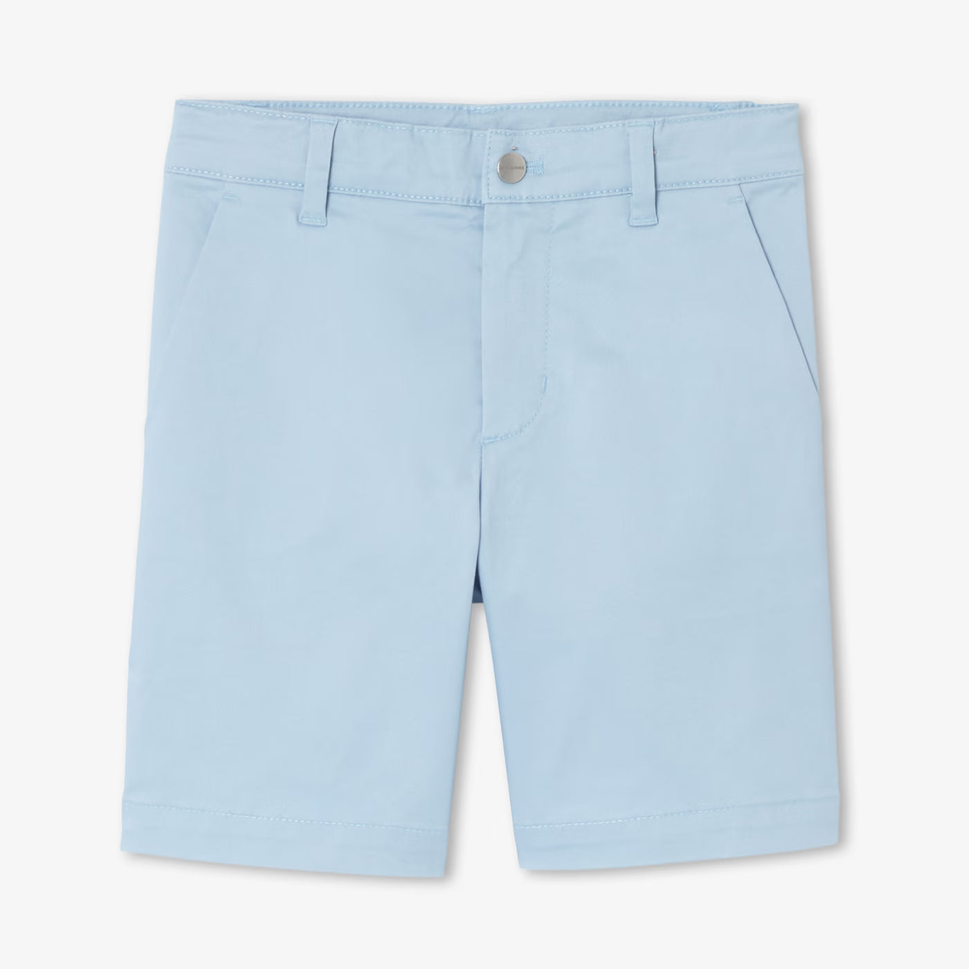 Βερμούδες για αγόρια από βαμβακερό twill - μπλε καμβάς