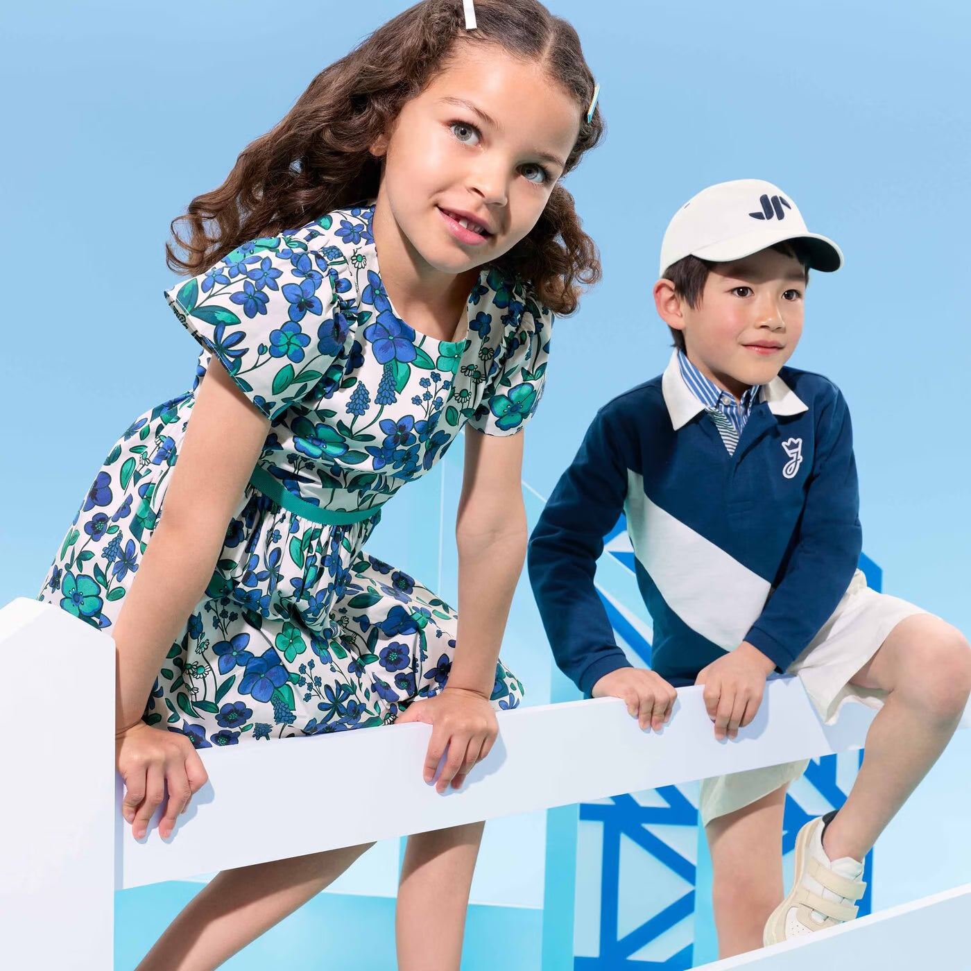 Παιδικό καπέλο Jacadi unisex - απαλό λευκό