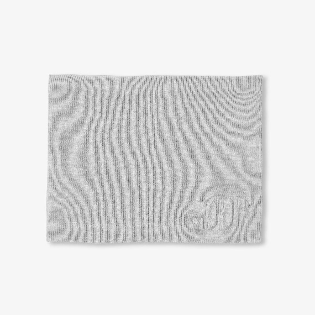 Παιδικό snood με επένδυση από microfleece - γκρι-κόκκινο