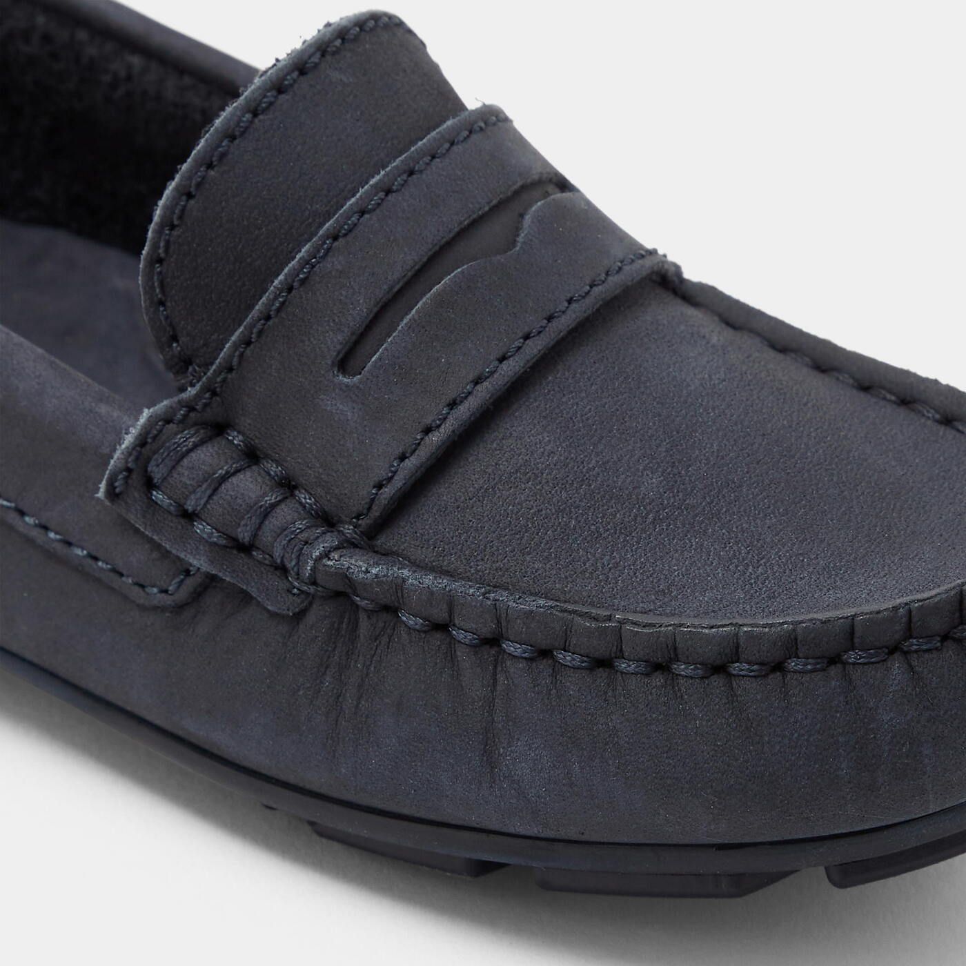 Μοκασίνια nubuck για αγόρια - μπλε jacadi