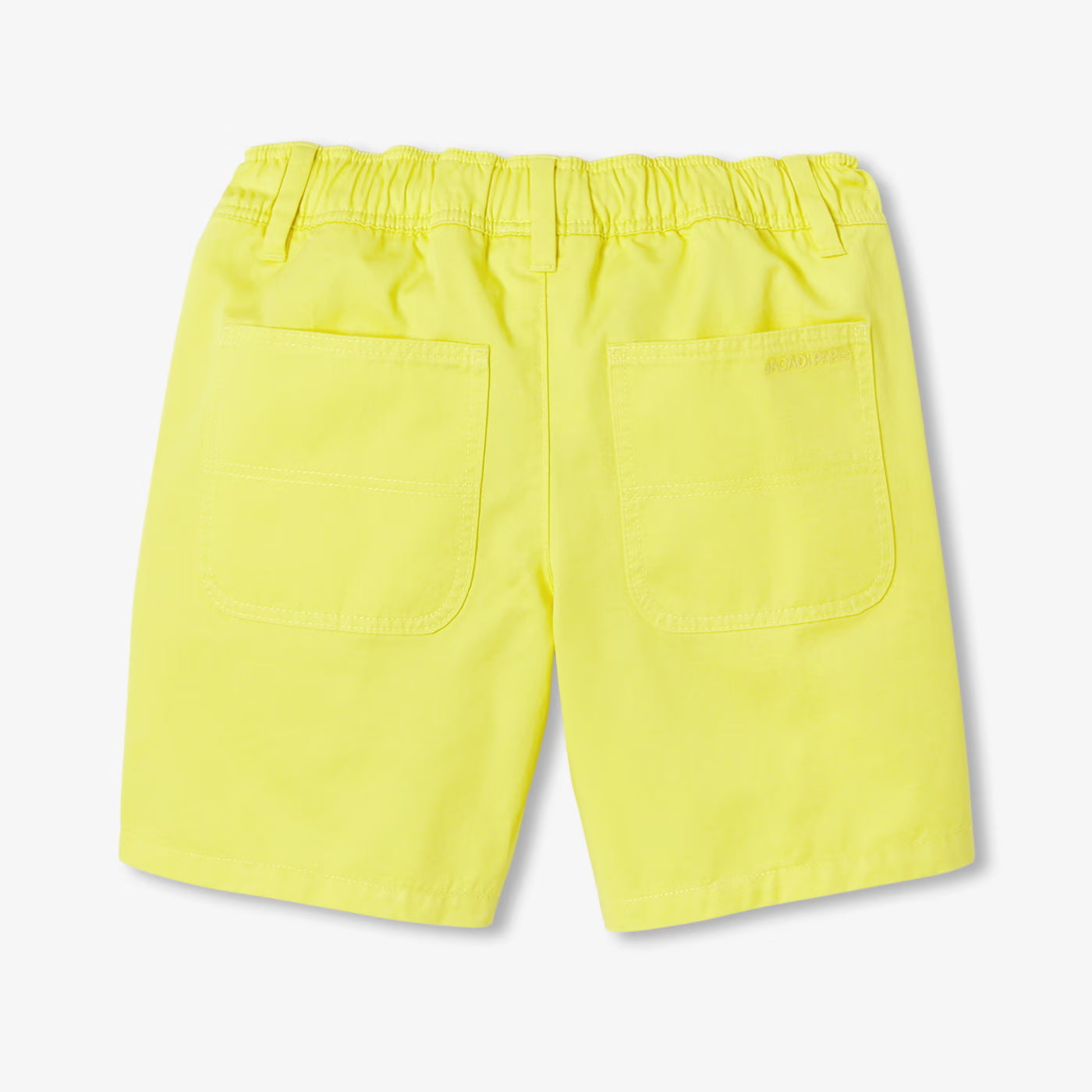 Βερμούδες για αγόρια σε βαμβακερό twill - κίτρινο του ήλιου