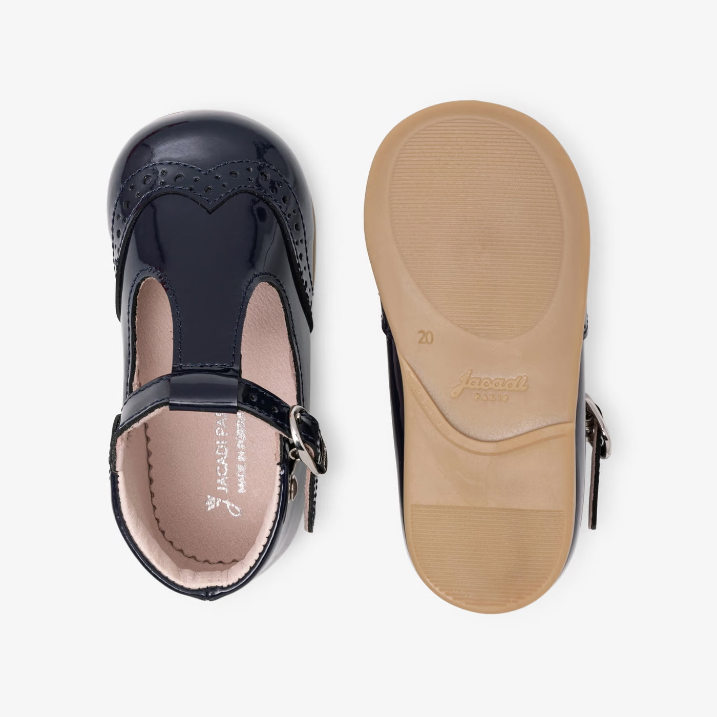 Παπούτσια μωρού κοριτσιού - σκούρο μπλε